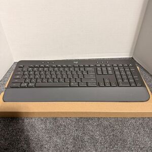 Logitech Signature K650 Wireless Bluetooth Keyboard USB Receiver Gray PC Mac